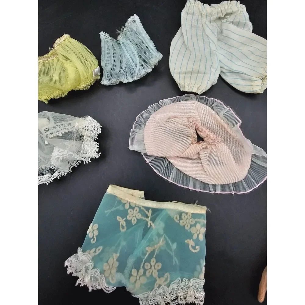 Vintage Barbie Undergarments Assortment 1960 1970 8pc with‎ Booklet